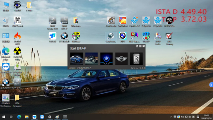 Latest BMW Software Update V2024.10 BMW Rheingold Diagnostic Software BMW Rheingold ISTA-D 4.49.40 ISTA-P 3.72.03+3.66 Dual Data Download Software SSD 1TB Support Win10 64bit System